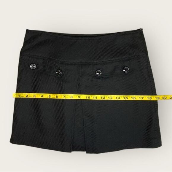 Burberry | Wool Mini Skirt | Black | Size 4 US - Picture 13 of 16